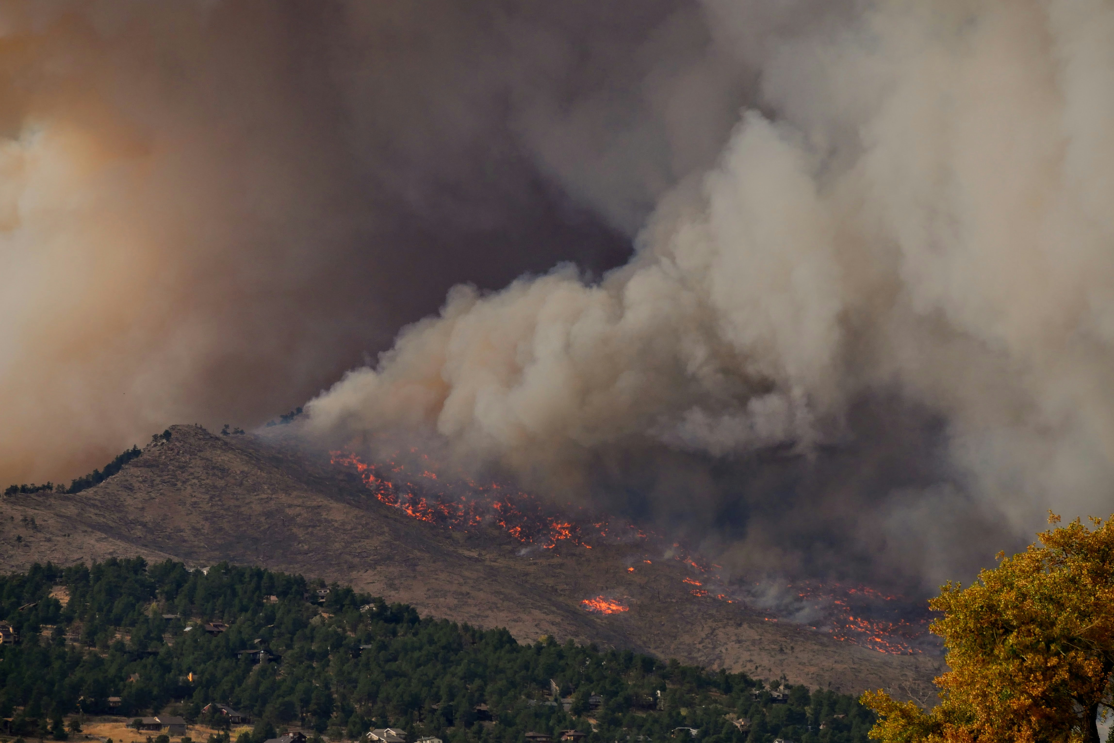 Remote wildfire sensor nodes